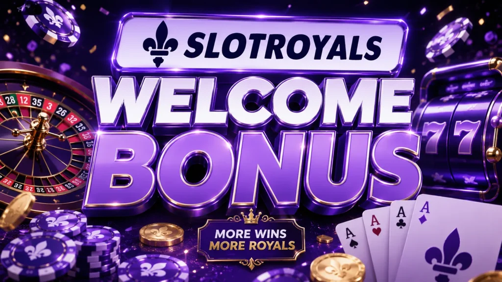 slotroyals welcome bonus
